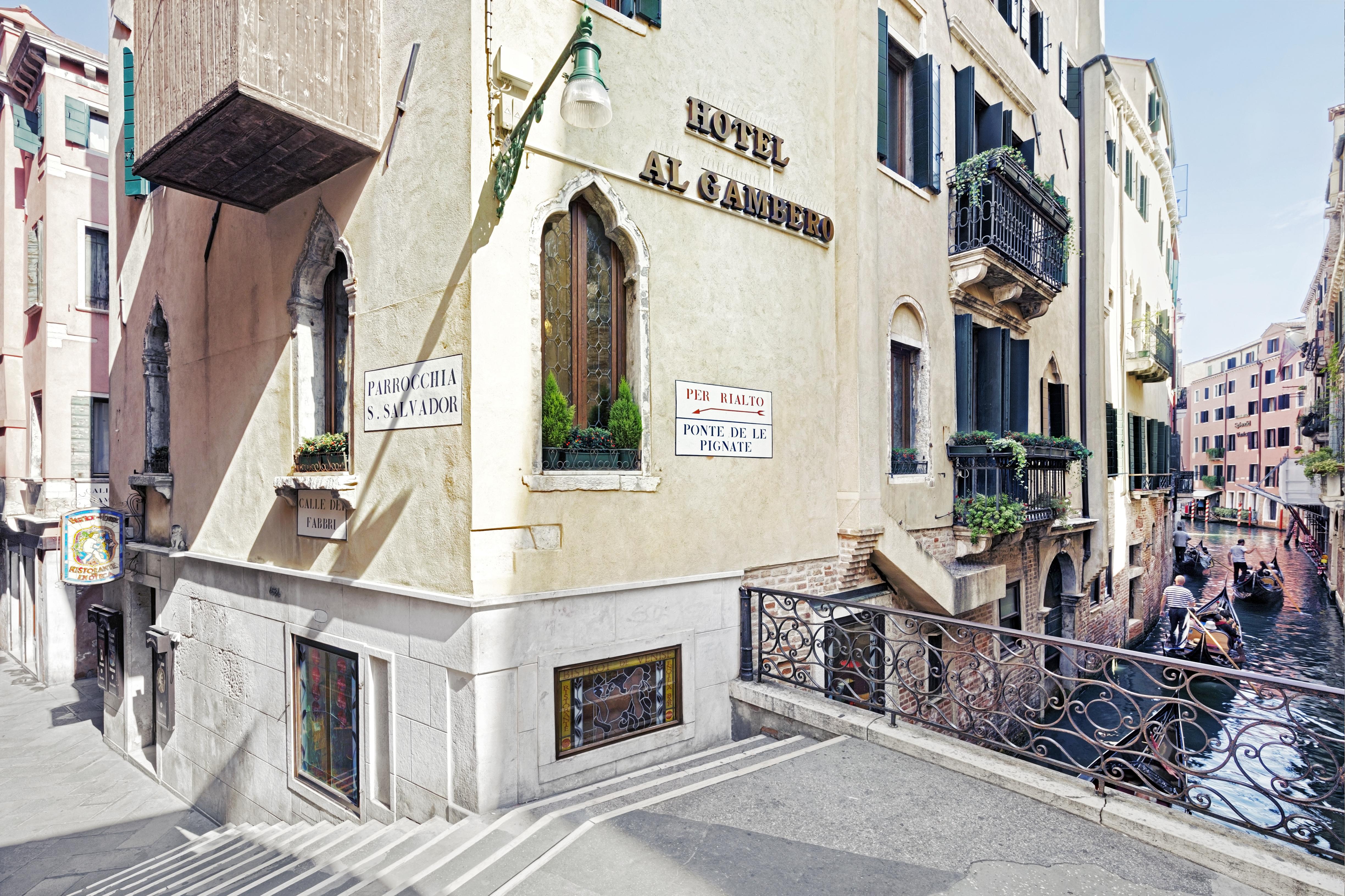 Antica Locanda Al Gambero Venedig Exteriör bild